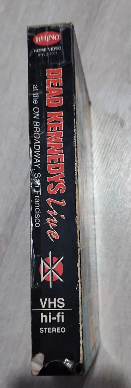 VHS Dead Kennedys Importada - Foto 3