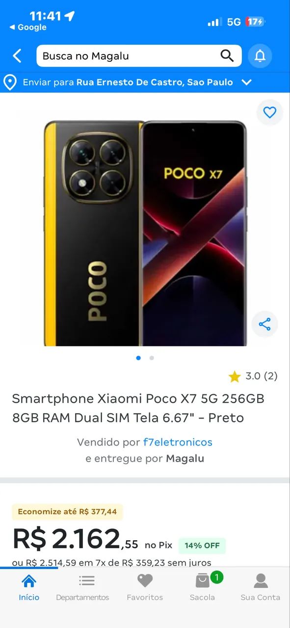 Celular gamer poço X 7 - Foto 4