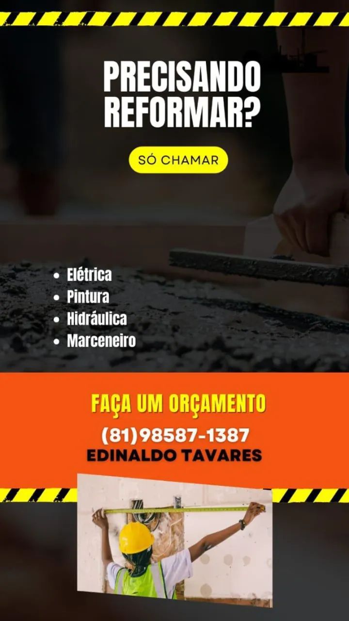 Manutenção e serviços em residências e empresas 