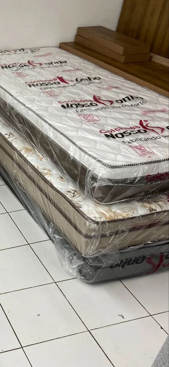 Colchão ortopédico solteiro novo e barato
