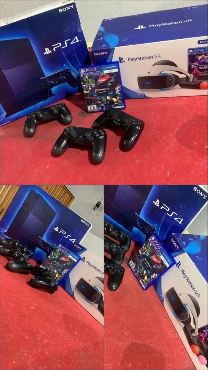 PlayStation 4 - com VR