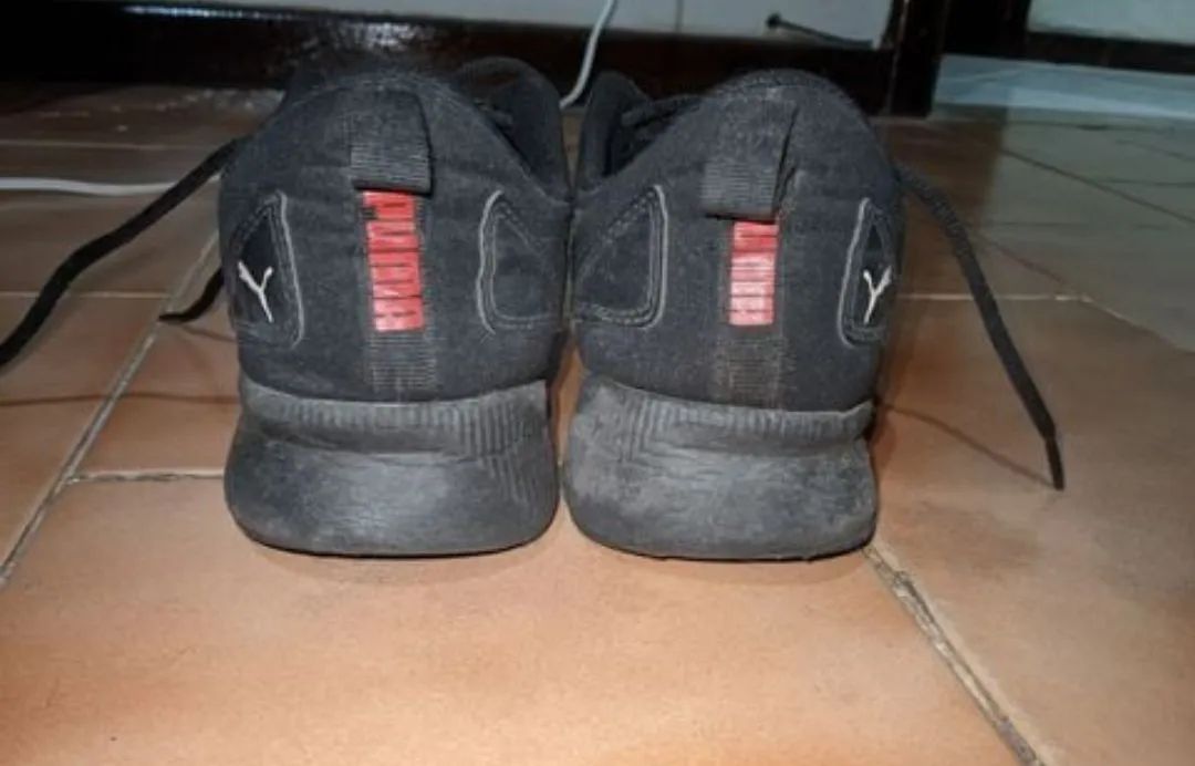 tênis puma flyer runner preto 38 - Foto 3