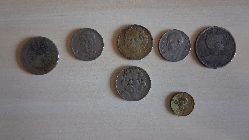 Moedas de Réis e Cédulas Cruzeiro - Foto 2