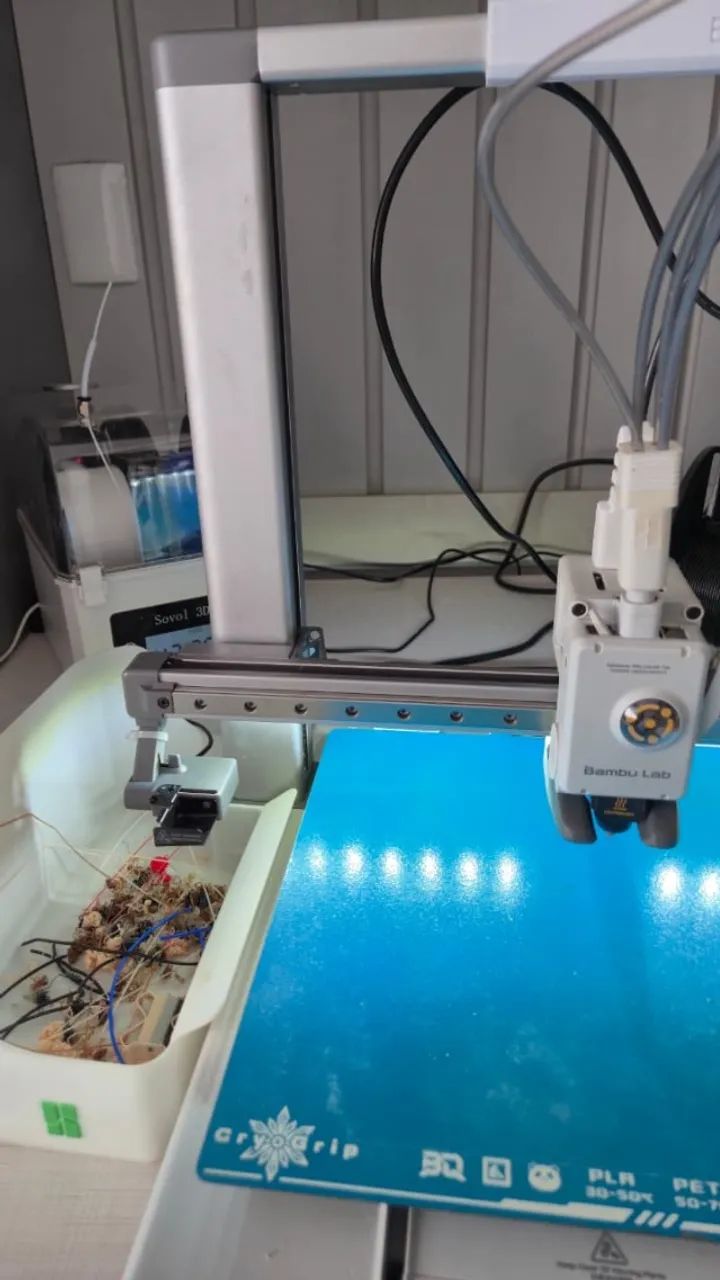 Impressora 3D Bambu Lab A1 com AMS Lite - Funcionando perfeitamente - Foto 3