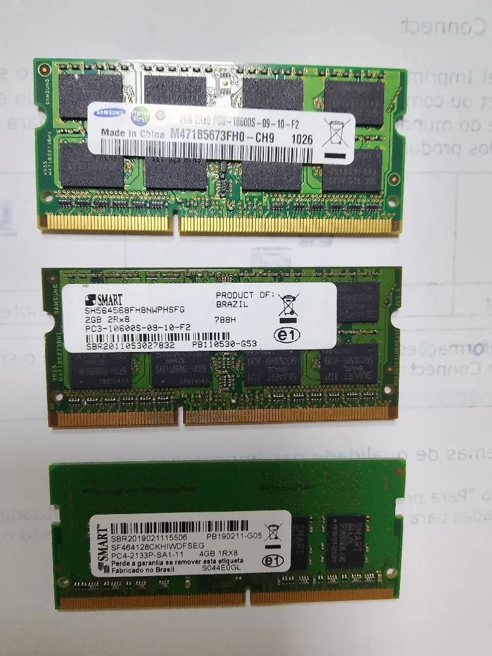 Memória P/ Notebook 8G - Memória RAM - Centro, São Luís 1500136209