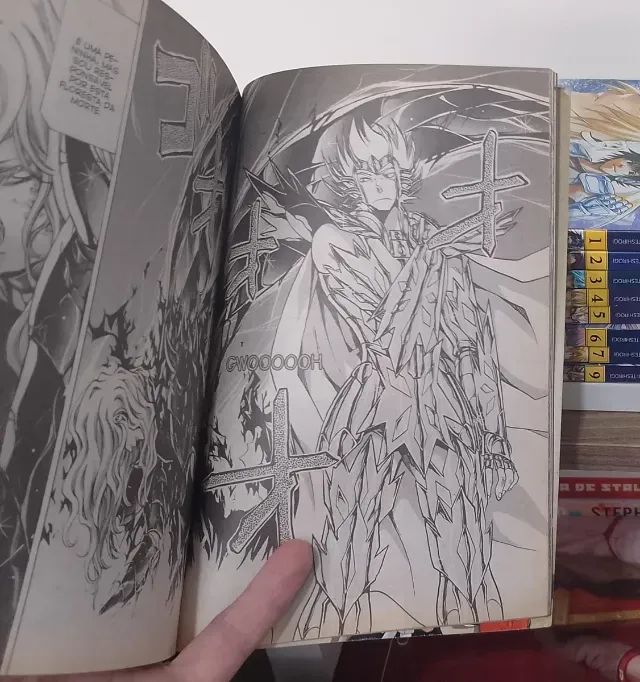 Mangá Saint Seiya: The Lost Canvas - volumes 1 a 9 - Livros e
