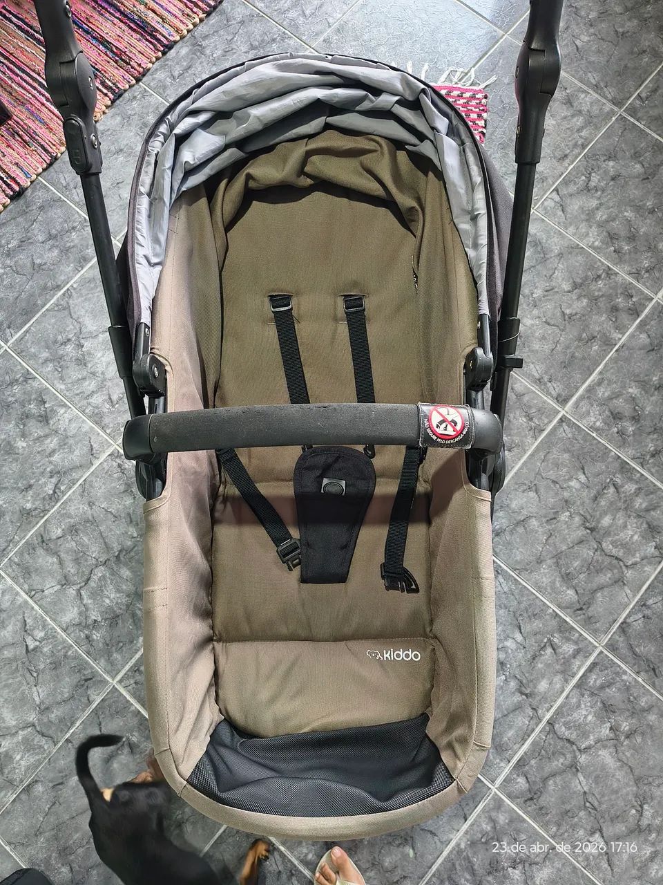 Carrinho de bebê Moisés  Kiddo - Foto 5