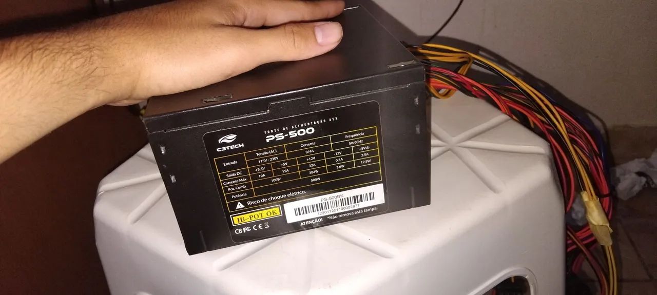Fonte de Pc Ps-500
