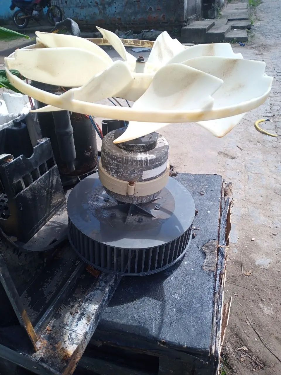 Motor ventilador 7500/10 mil BTUs 