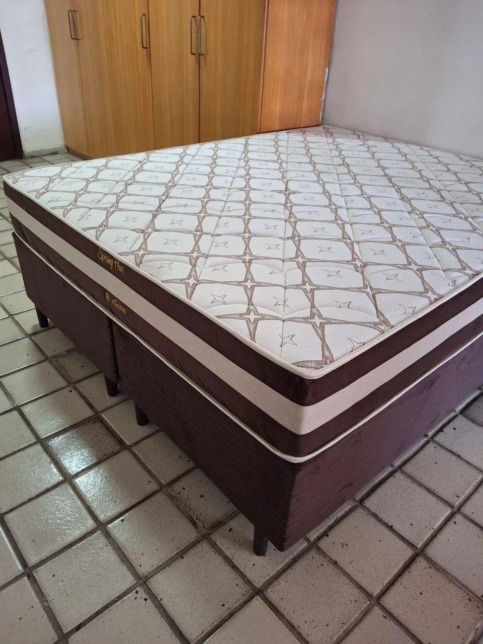 Conjunto Box Queen Bon Sono 158x198 