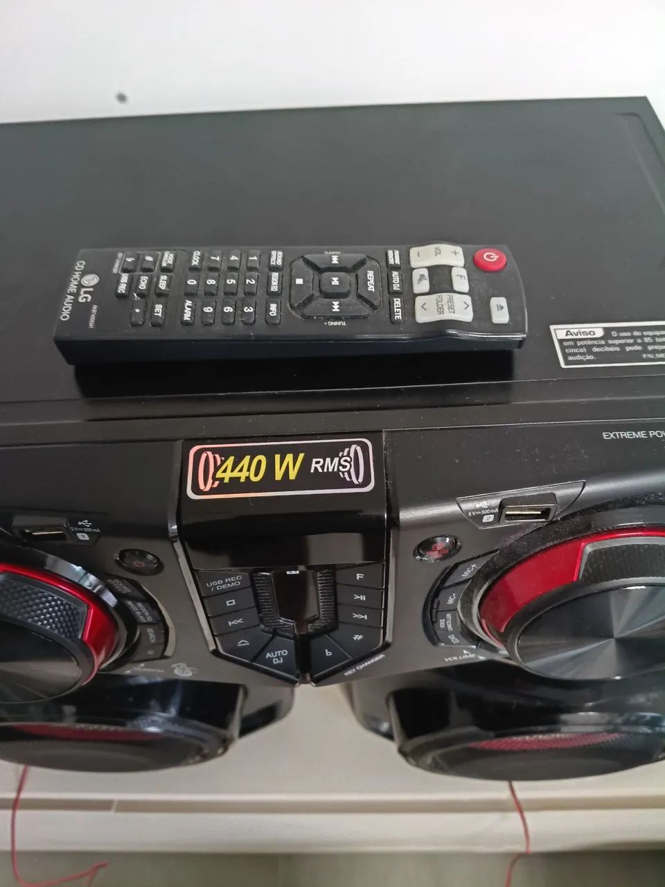 Mini System LG CJ44 440 W Rms - Foto 2