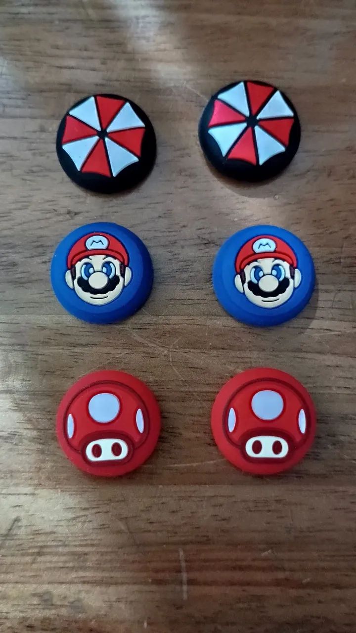 Par de Grip para Analógico de Controles Novos!!! - Foto 4