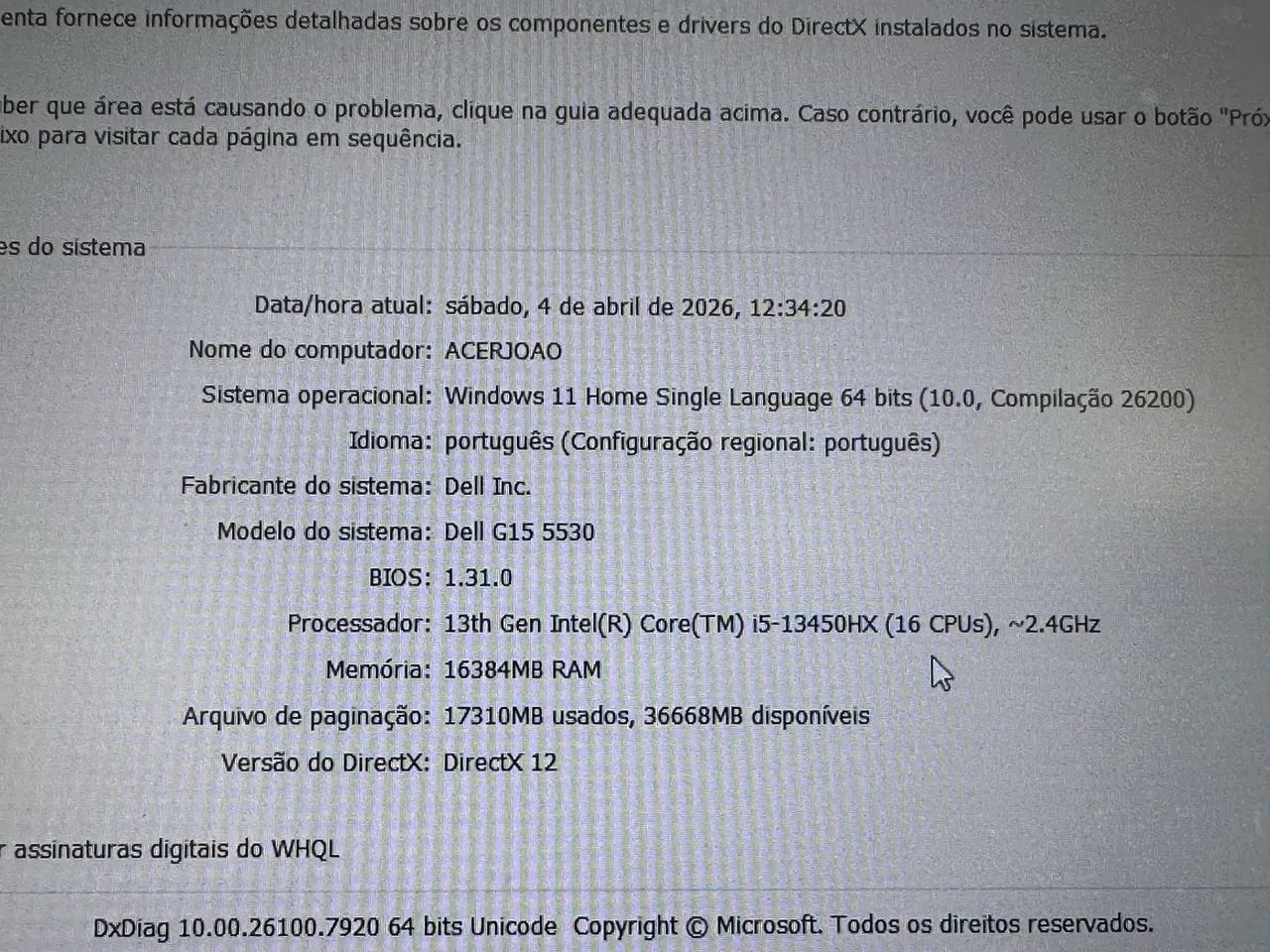 NOTEBOOK DELL G15 - Foto 4
