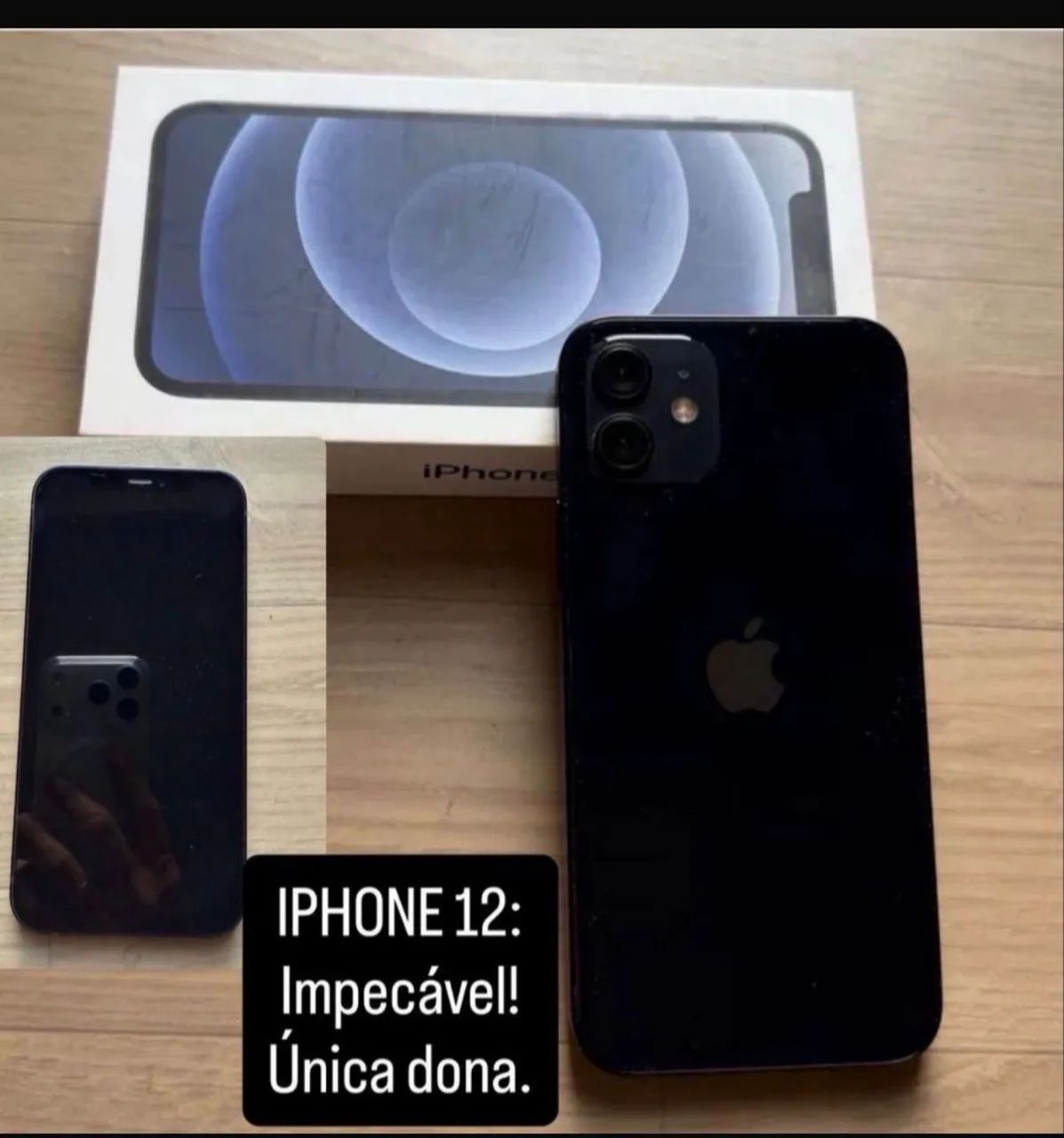 IPHONE 12 : 128gb SUPER CONSERVADO - Celulares e Smartphones