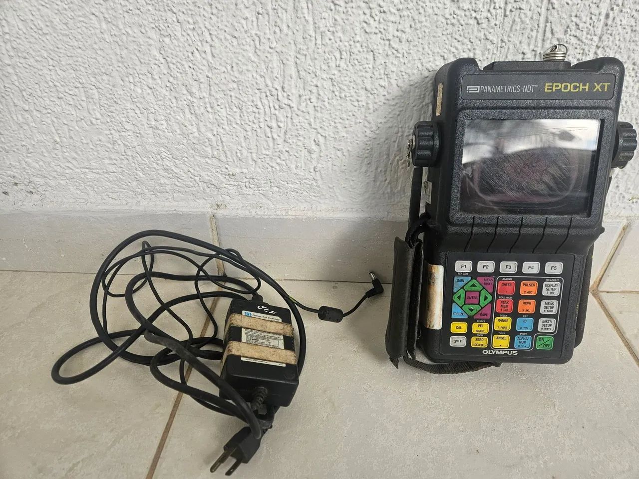 Detector de defeitos ultrassom 
