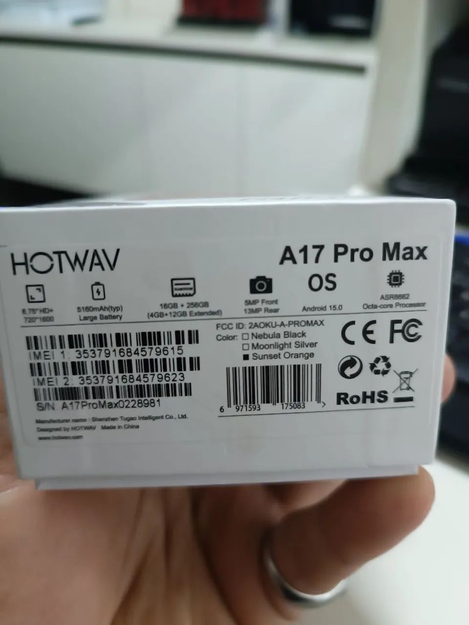 Celular HOTWAV 17 pro max  - Foto 4