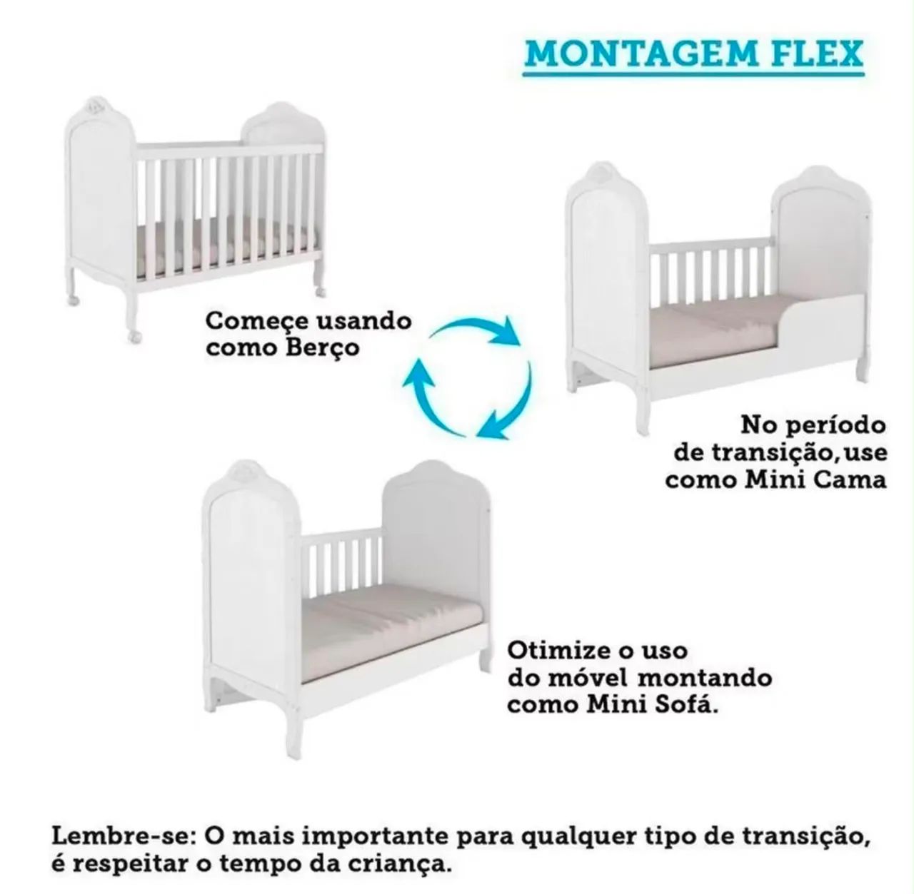 Kit berço e cômoda  - Foto 5