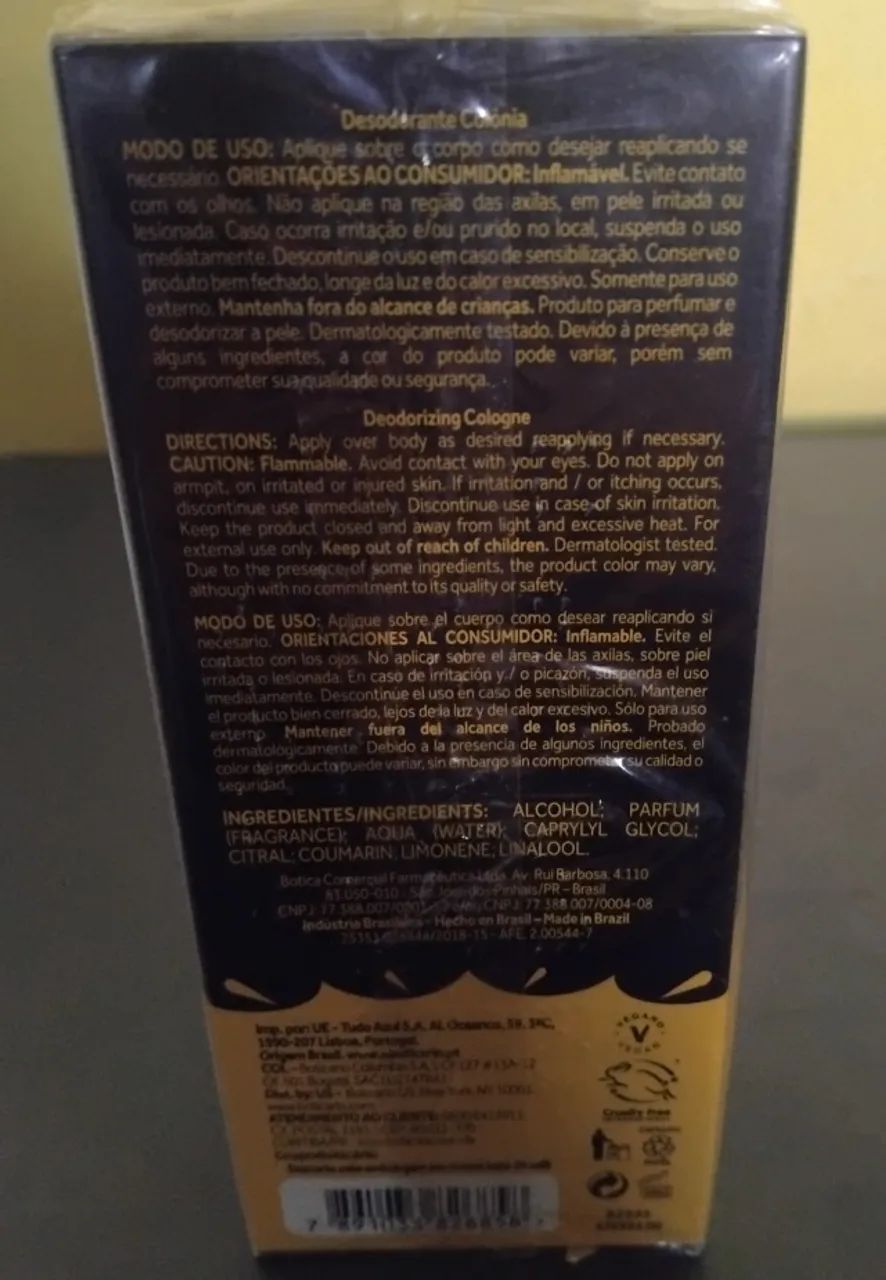 EGEO BOMB BLACK O BOTICÁRIO - Foto 3