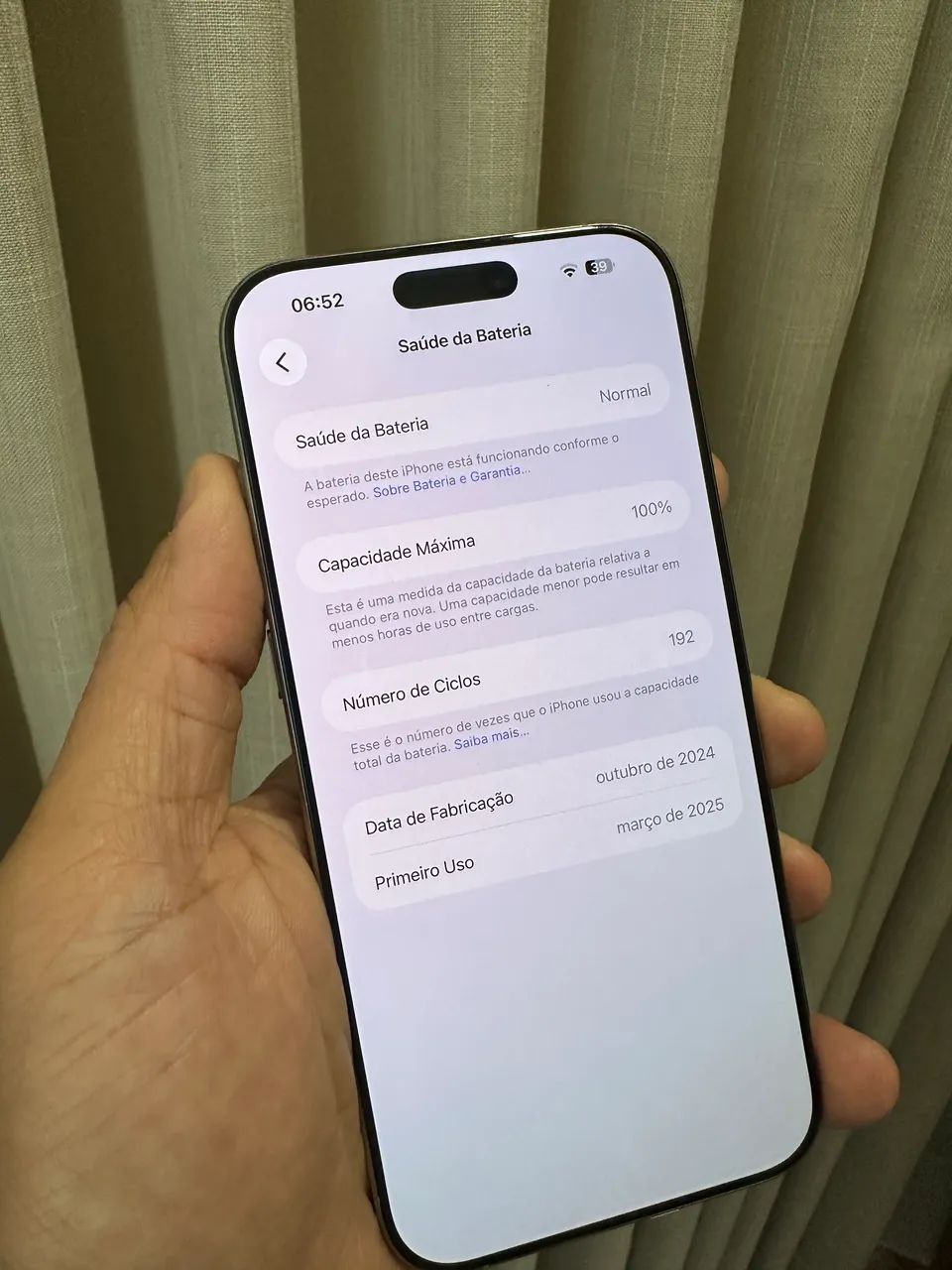 iPhone 16 Pro Max 512 Gb -Bateria 100% 191 ciclos  - Foto 5