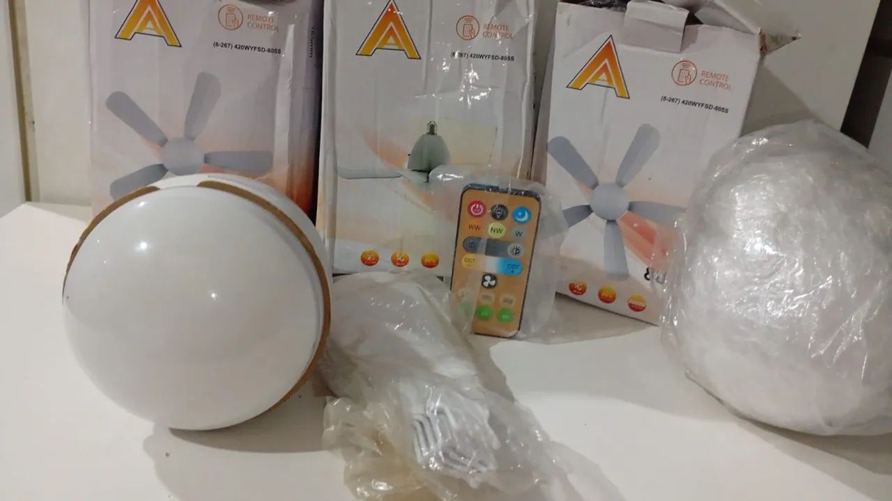 ? VENTILADORES DE TETO COM LED - À VENDA! ? - Foto 2