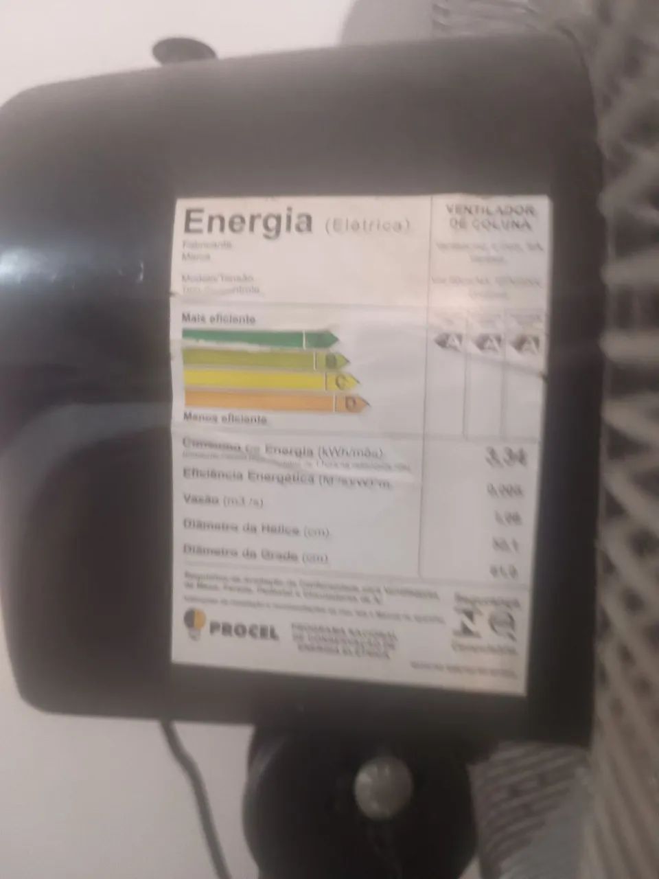 Vendo ventilador coluna ventisol 220v  - Foto 3