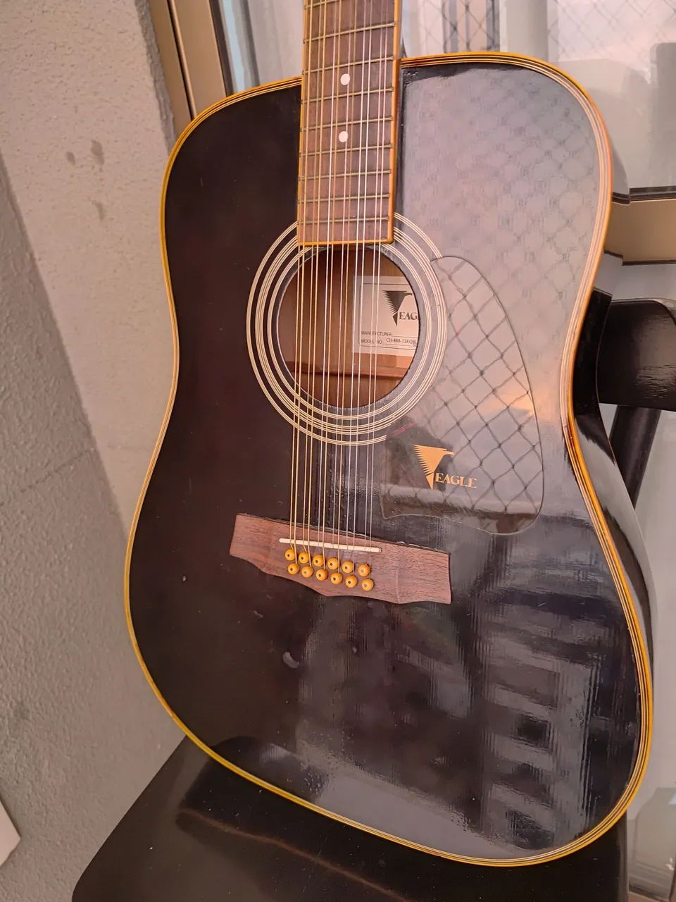 VIOLÃO EAGLE 12 CORDAS  - Foto 2