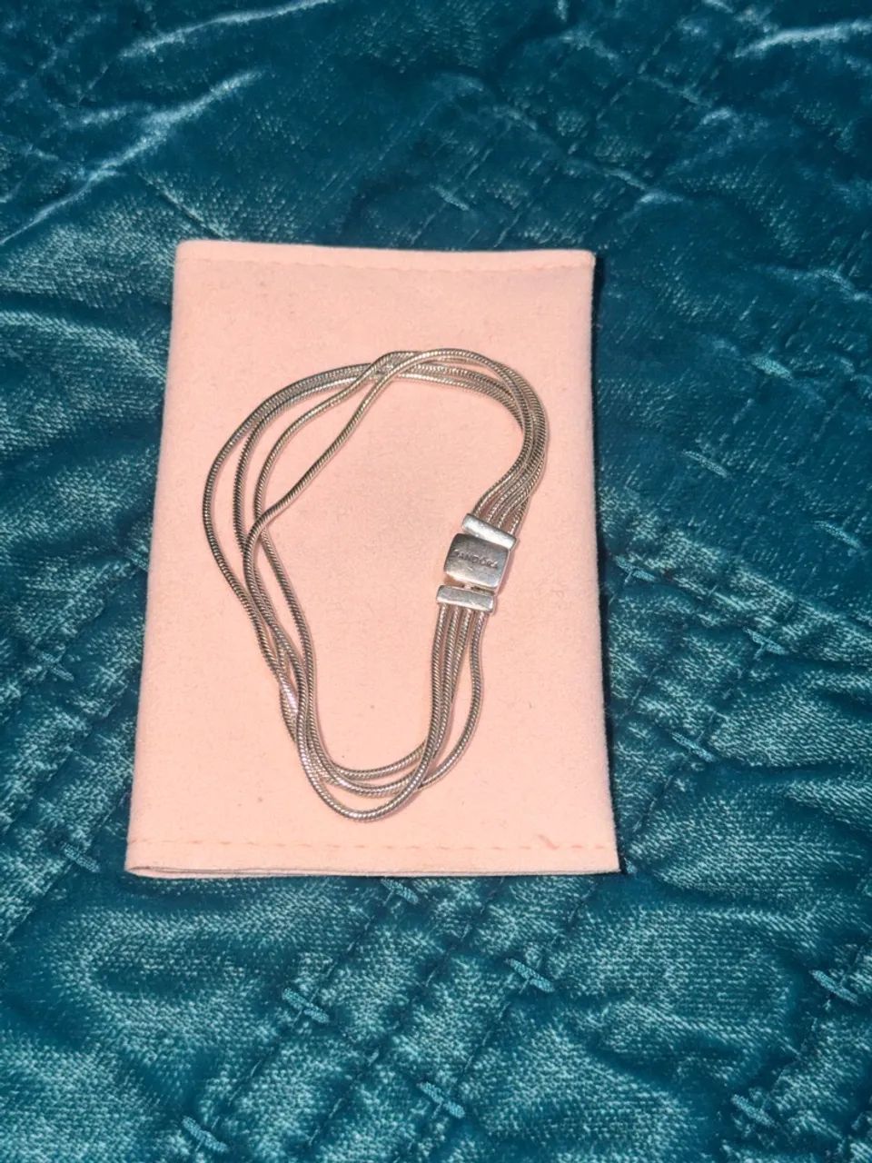 Bracelete Pandora Multi Fios - Prata 925