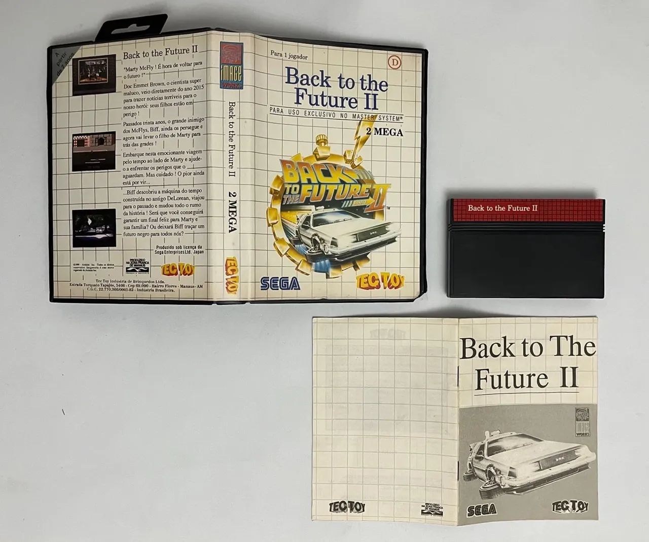 Master System Tec Toy Sega Back to The Future 2