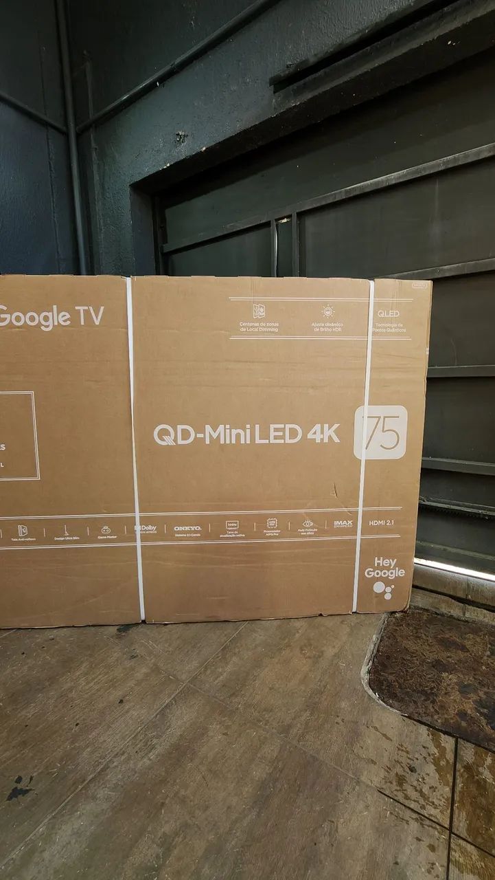 Tv 75 TCL MINI LED C6K ANDROID  NOVA LACRADA  - Foto 2