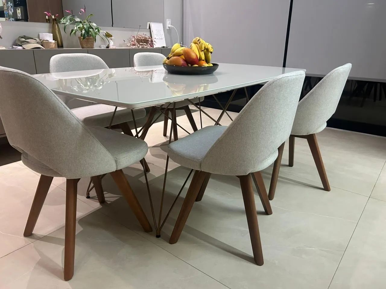 Vendo Mesa de Jantar 1,80 x 1,00  - Foto 4
