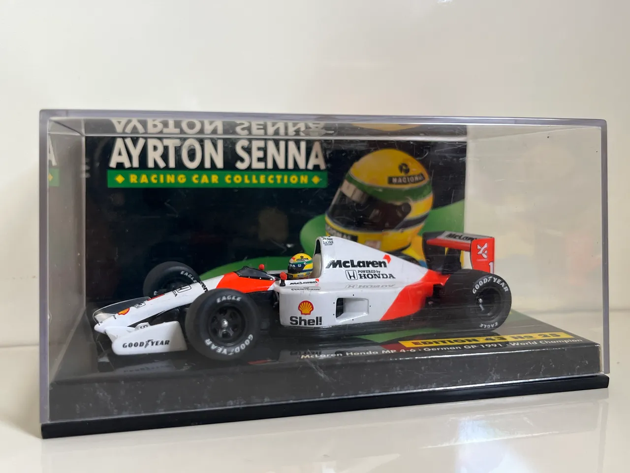 Ayrton Senna 1:43 F1 Minichamps McLaren Honda MP4/5B 1990