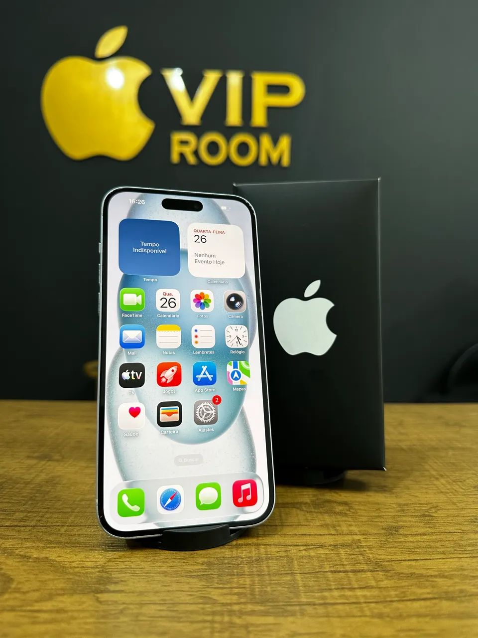 iPhone 15 Plus 256gb Azul Semi Novo! - Celulares e Smartphones
