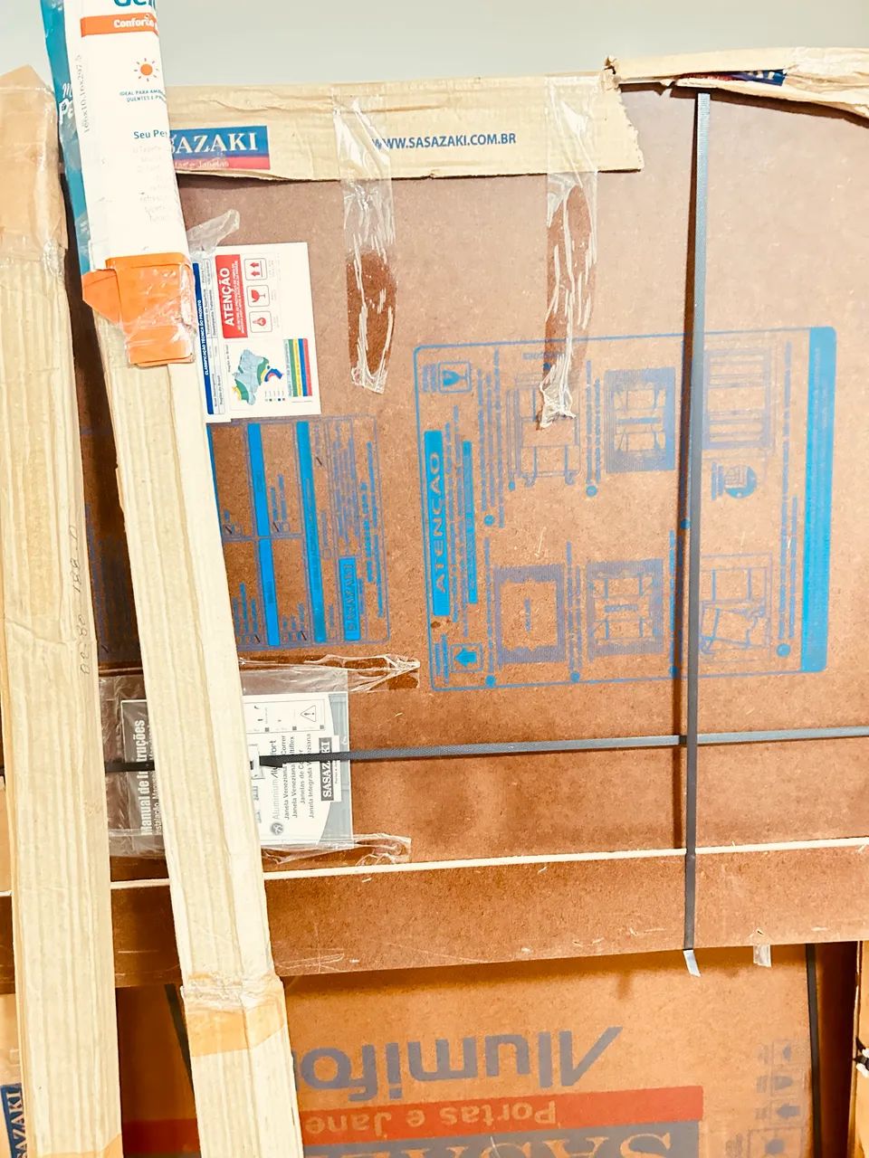 2 Janelas Sasazaki alumínio Alumifort - Foto 4