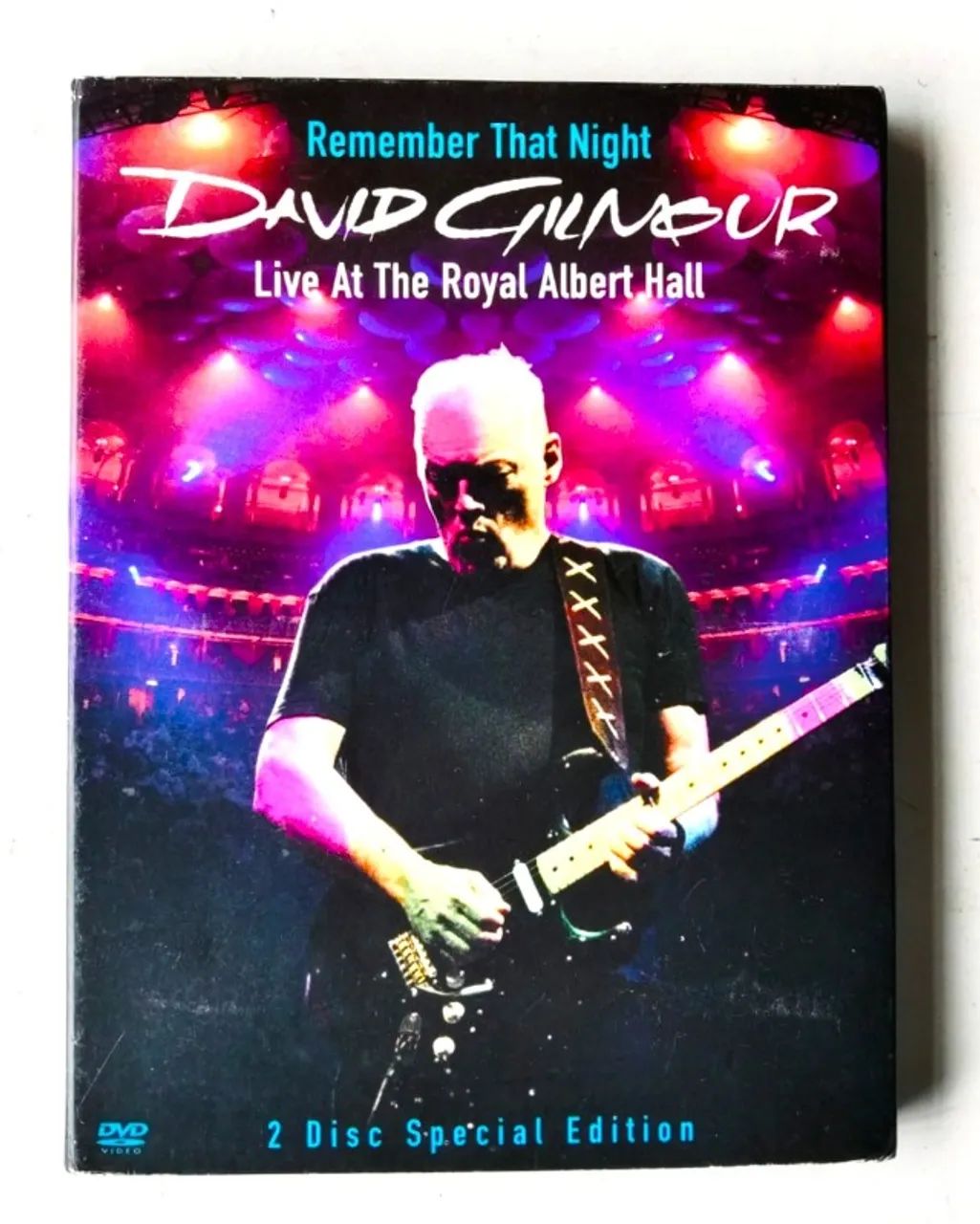 Box DVD Duplo David Gilmour (Digipak com Luva) - Álbum: Remember That Night - 2007  - Foto 3