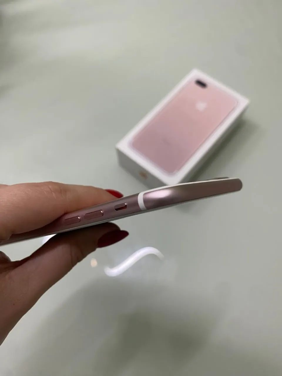iPhone 7 Plus 32GB Ouro Rosa - Todo Original + Caixa  - Foto 3