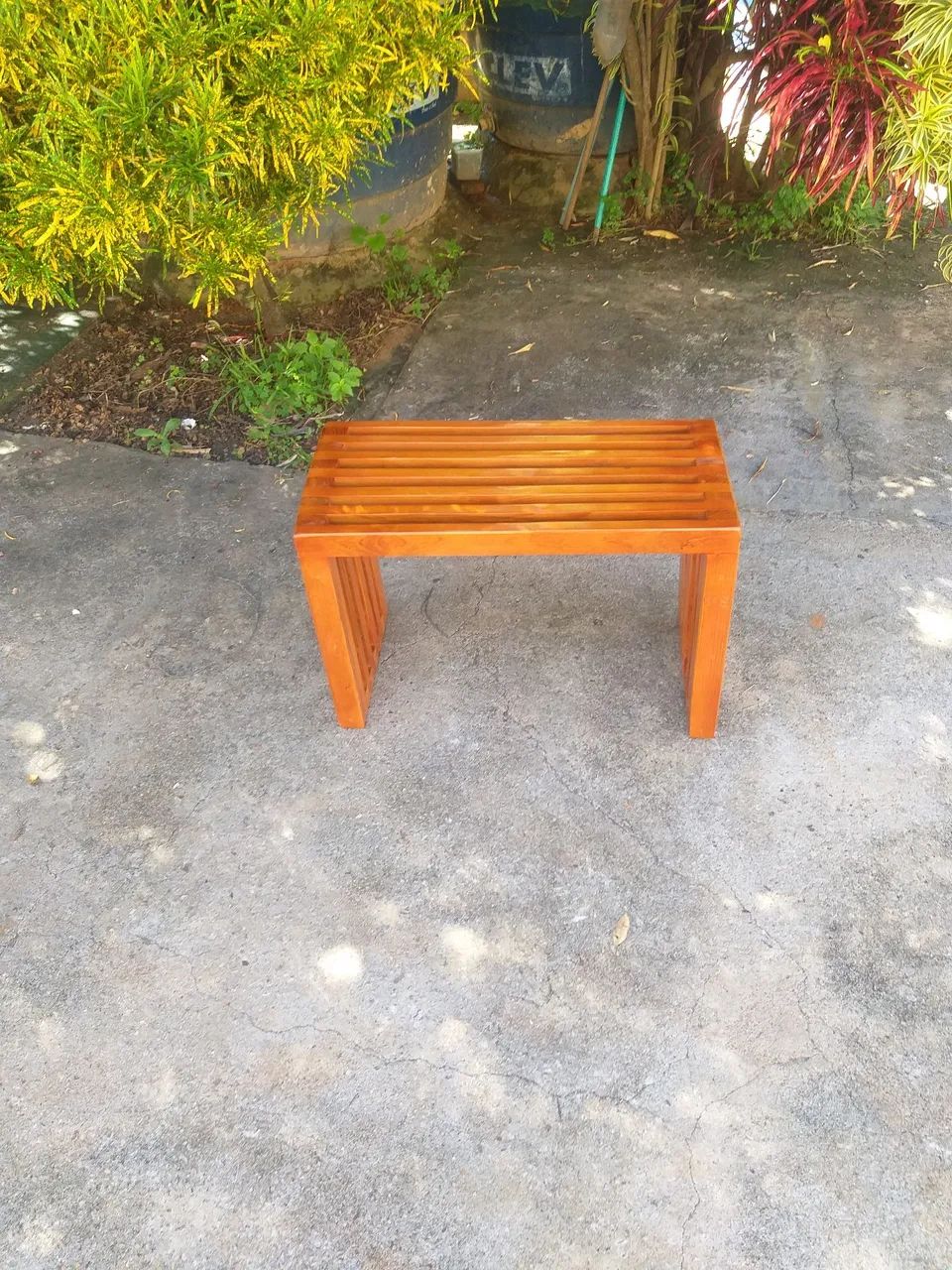 Banco Ripado de Madeira - Foto 3