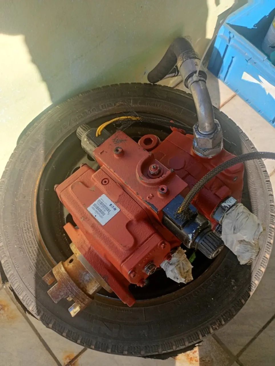 bomba de pistão axial de circuito fechado Eaton/Danfoss