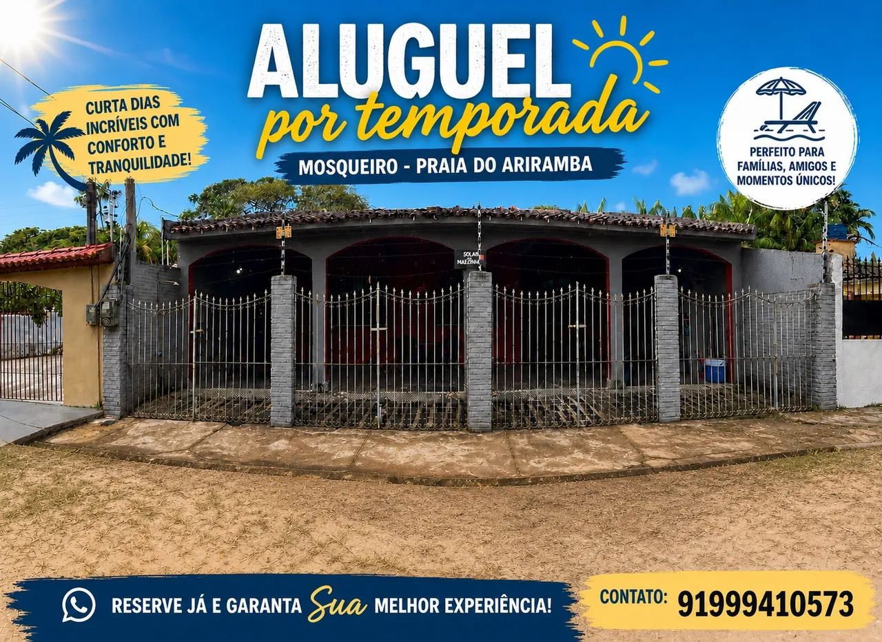 Alugo casa - Mosqueiro 