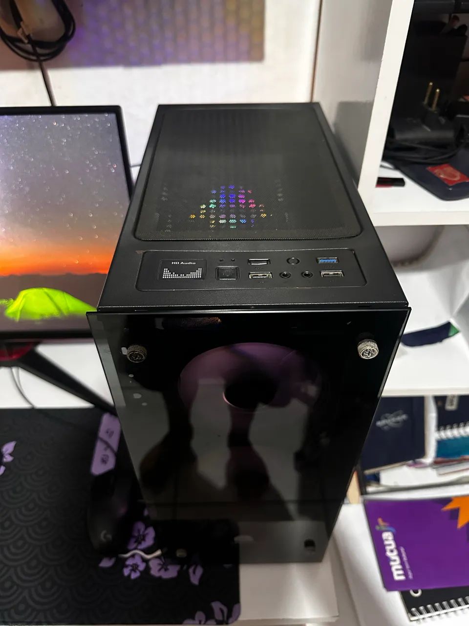 PC GAMER, RX 5500 XT, XEON E5 2640 V3, USADO! - Foto 3