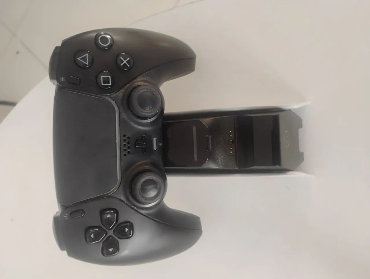 Controle BLACK PS5 original + base de carregamento 