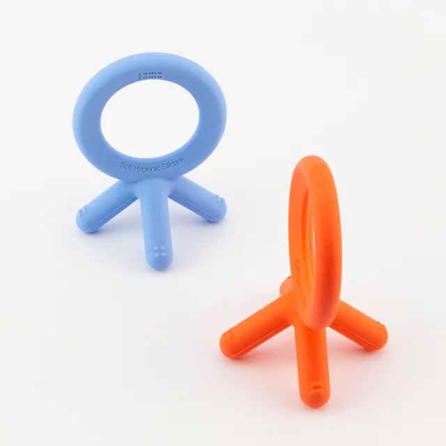 Par Mordedor De Silicone Comotomo Para Bebê 3m+ - Foto 5