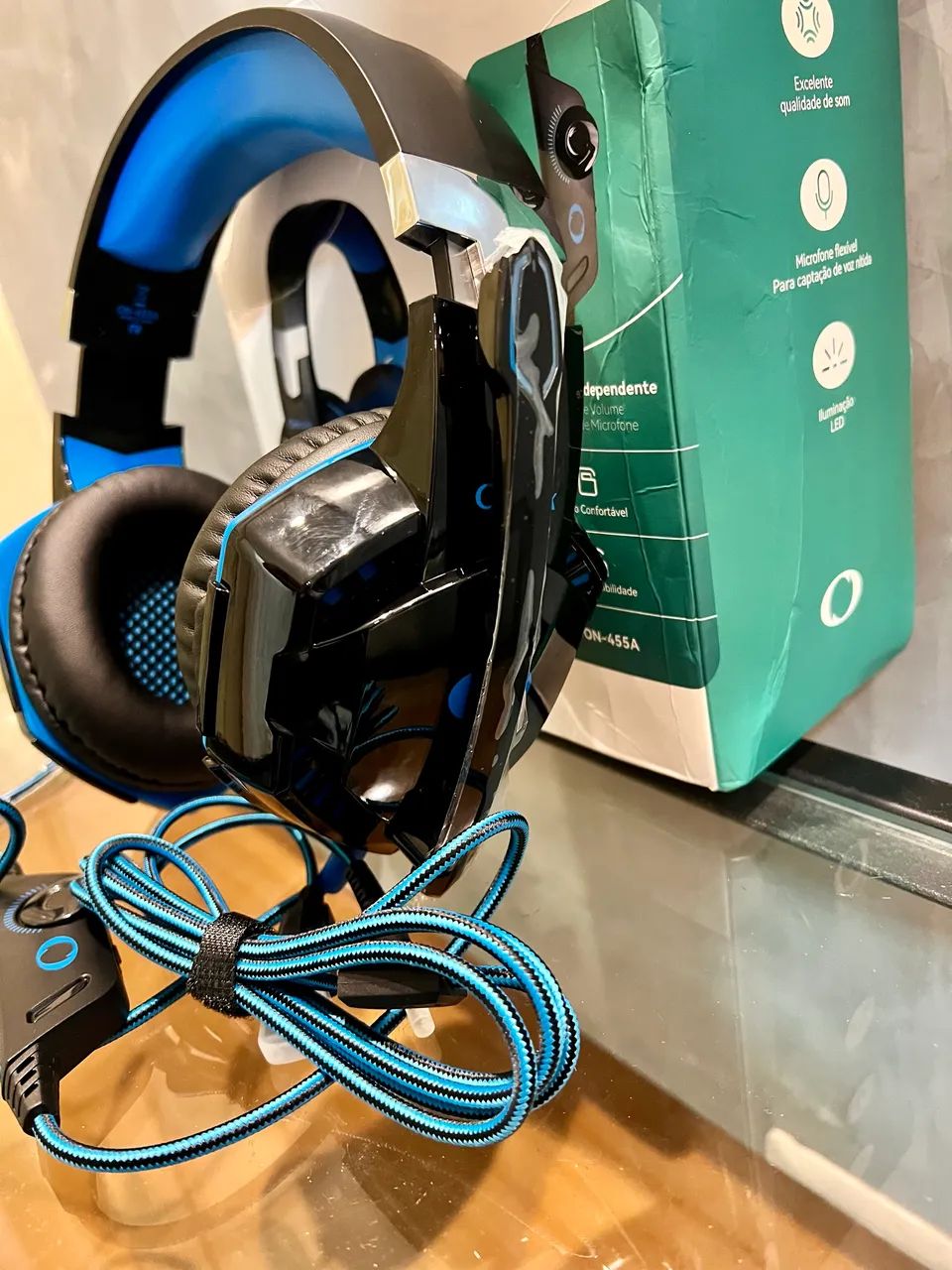 Headset Gamer com Microfone - imersão total nos seus jogos! - Foto 3