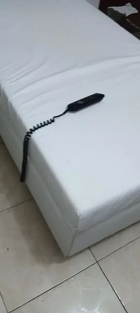 Cama solteiro motorizada com cabeceira  - Foto 4