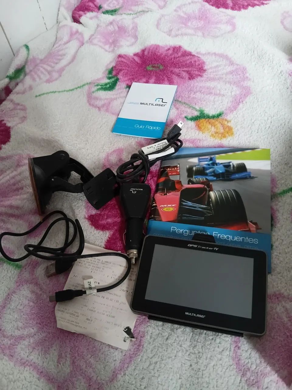 GPS Multilaser Tracker TV 4,3? Completo com Caixa e Nota Fiscal - Foto 3