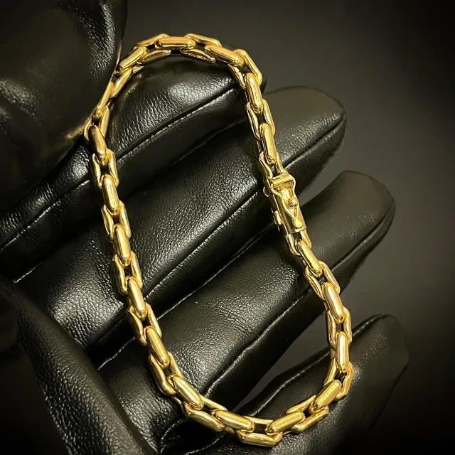 Pulseira Cardano Em Ouro 18k 750
