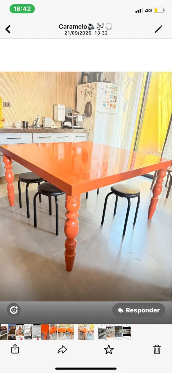 Mesa de jantar 6 ou 8 lugares  - Foto 2