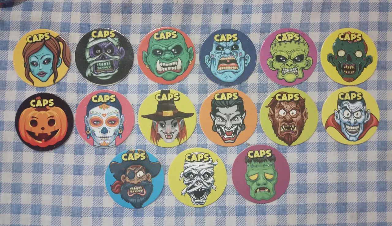 Coleção Buzzy Caps Completa - Foto 3