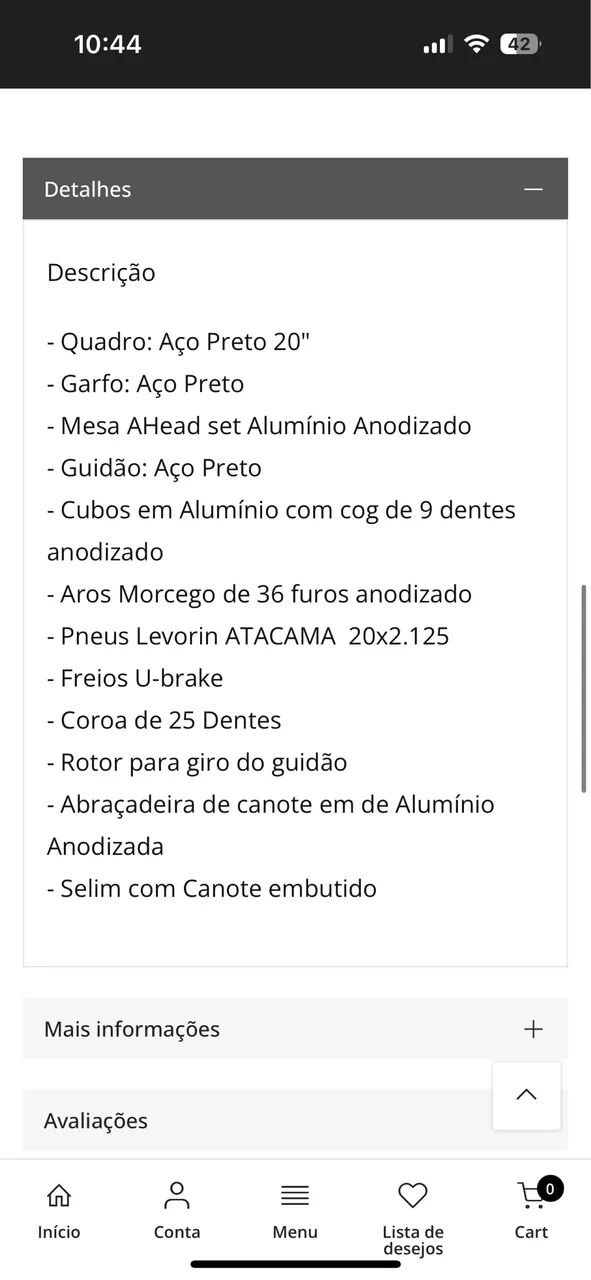  Bicicleta BMX  - Foto 3