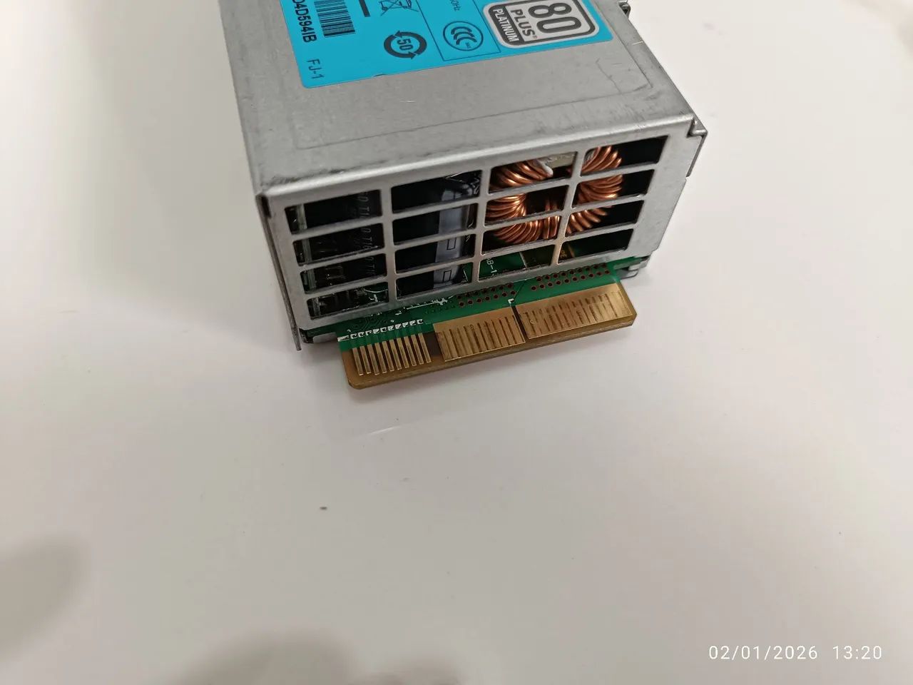 FONTE HPE 500W PLATINUM SUPER CONSERVADA - Foto 2