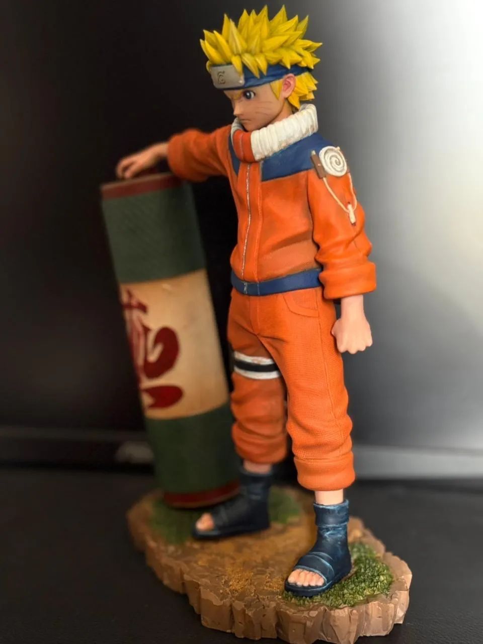 Figure Naruto Uzumaki Clássico - Estátua Colecionável Pintada à Mão - Foto 2